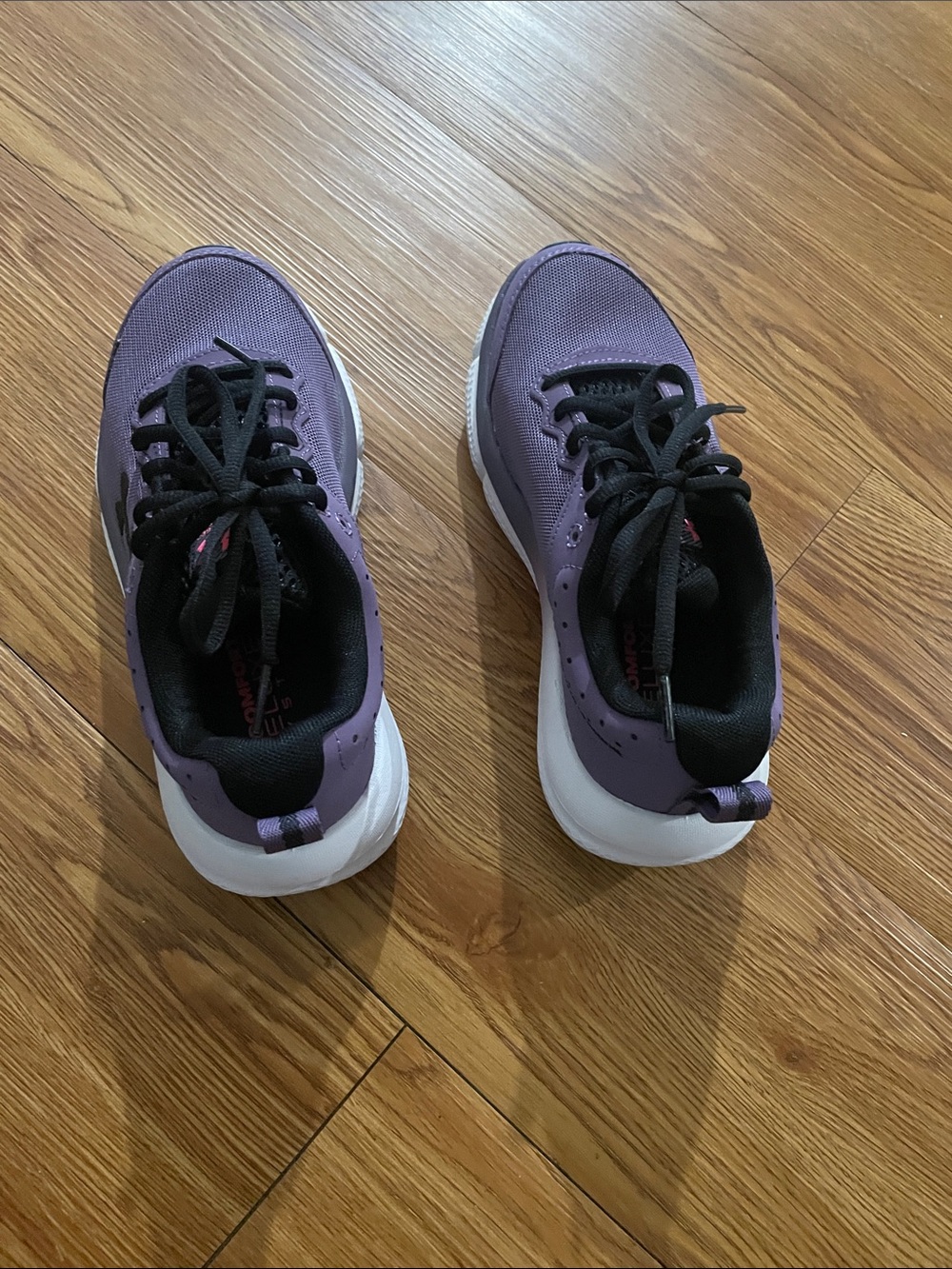 Under Armour Purple and Black Women’s Athletic Sneakers